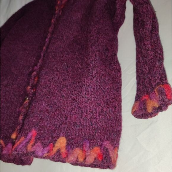 Susan Bristol Vintage Button Up Sweater Size: M Wool & Cotton Made In Hong Kong. - Picture 9 of 10